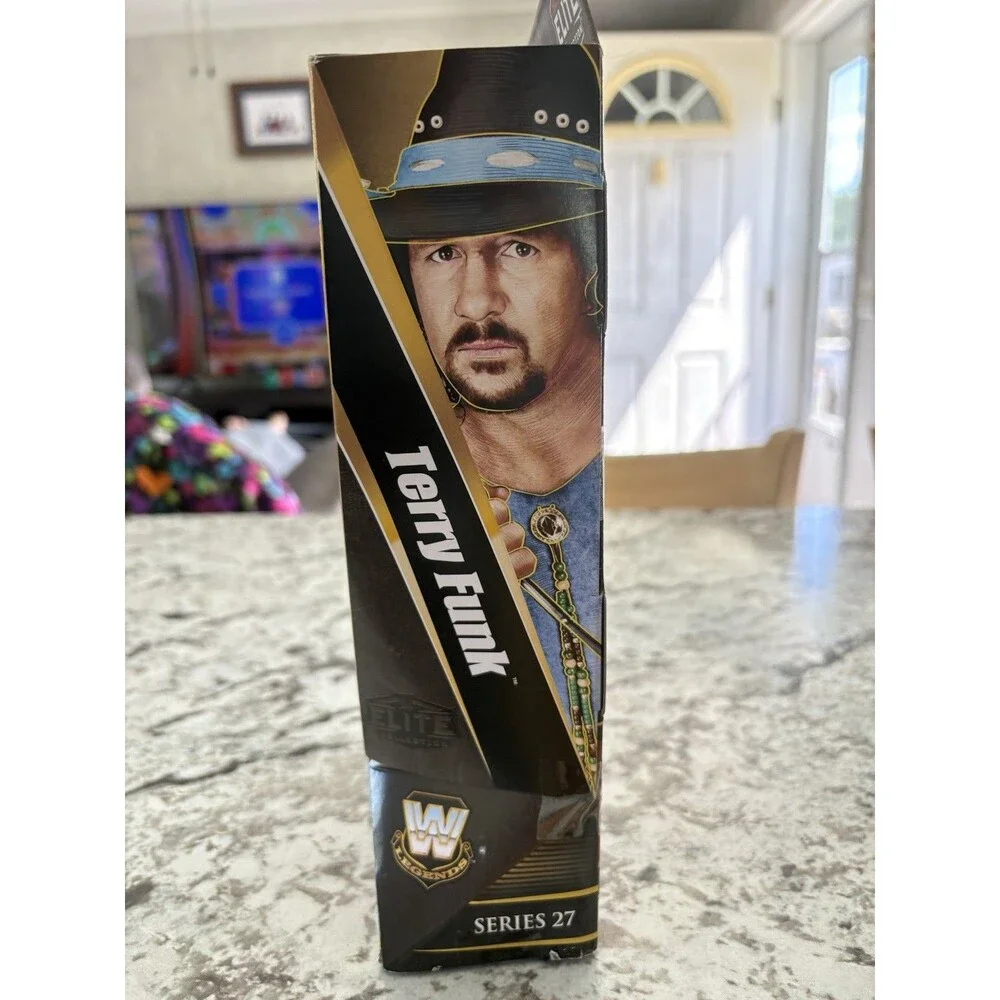 Mattel WWE Elite Legends Wrestling Terry Funk Action Figure Sealed